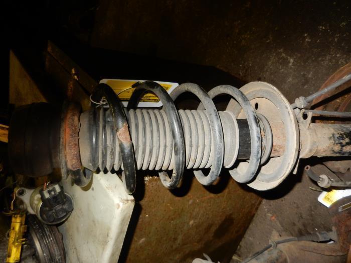 Schokdemperpoot rechts-voor van een Audi A3, Auto-onderdelen, Ophanging en Onderstel, Audi, Gebruikt, 3 maanden garantie, Ophalen of Verzenden