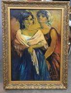 Germaine DELVEAUX, een avondje uit, Antiek en Kunst, Ophalen of Verzenden