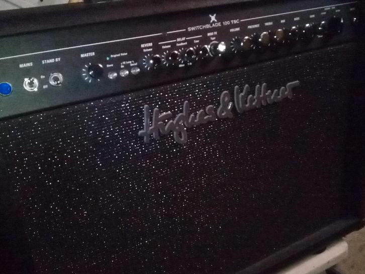 ampli Lampes H&K Switchblade 100, Musique & Instruments, Amplis | Basse & Guitare, Comme neuf, Guitare, 50 à 100 watts, Enlèvement