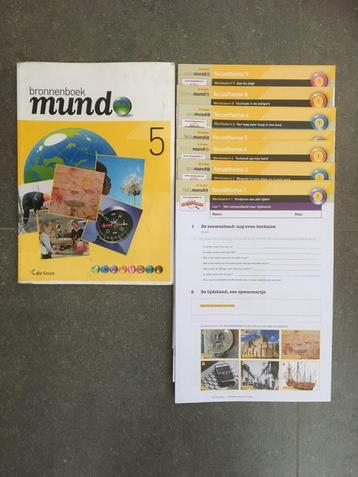 Bronnenboek Mundo 5 en 3 nieuwe werkkaternen beschikbaar voor biedingen