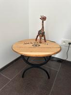 Bijzet tafel Jack Daniels, Huis en Inrichting, Tafels | Bijzettafels, Ophalen, Minder dan 45 cm, Rond, Nieuw