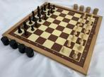 Jeu d'échecs, pièces d'échecs et échiquier en bois 42x42cm, Hobby & Loisirs créatifs, Jeux de société | Jeux de plateau, Envoi