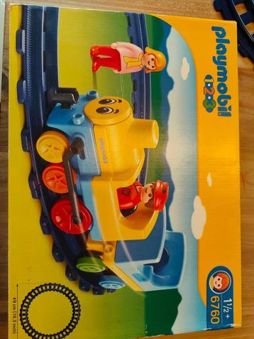 Playmobil 1.2.3 Trein met rails – 6760 beschikbaar voor biedingen