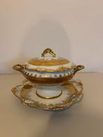 Porseleinen set met goud / Porzellan Karlsbader, Antiek en Kunst, Ophalen