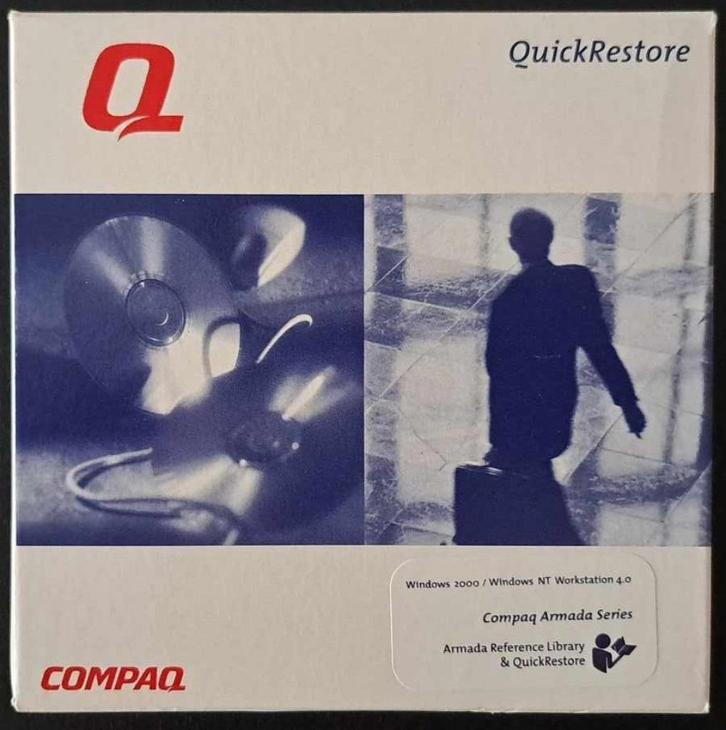 COMPAQ Armada E300 M300 V300 QuickRestore Windows 2000 & NT, Computers en Software, Vintage Computers, Ophalen of Verzenden