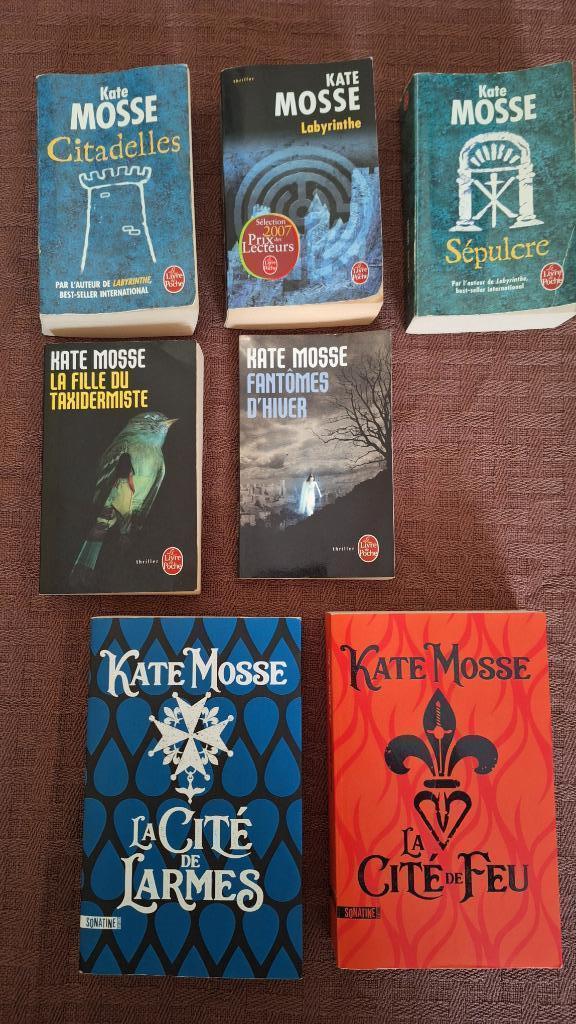Lot de 7 livres de Kate Mosse, Boeken, Romans, Gelezen, Verzenden