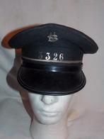 Kepi Chauffeur Belgische lokale spoorwegen, Ophalen of Verzenden, Gebruikt, Tram, Overige typen