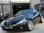 Mercedes-Benz SLK SLK200 Kompressor - CARPLAY - NAVI - CUIR, Auto's, Mercedes-Benz, Achterwielaandrijving, Gebruikt, Zwart, 4 cilinders