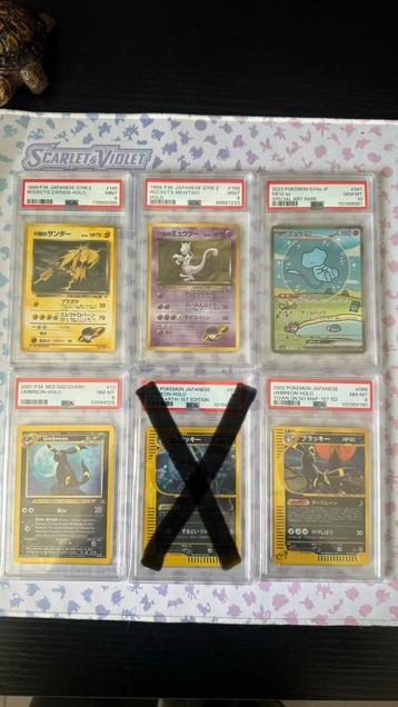 Pokemon slabs (vintage & modern) beschikbaar voor biedingen