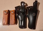 Lot de 2 porte-chargeurs et 2 holsters, Ophalen of Verzenden