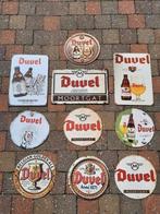 Lot Duvel reclamebordjes, Ophalen