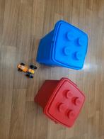 2 Lege Lego dozen + pull-back element, Enlèvement, Utilisé, Briques en vrac, Lego