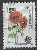 Turkije 1984 - Yvert 2441 - Klaproos (ST), Verzenden, Gestempeld