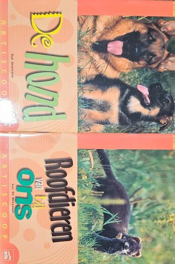 Artiscoop info boekjes roofdieren en hond beschikbaar voor biedingen