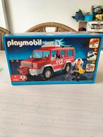 Playmobile brandweerwagen, Ophalen of Verzenden, Zo goed als nieuw