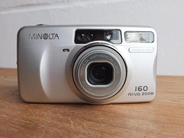 Minolta Riva Zoom 160, TV, Hi-fi & Vidéo, Appareils photo analogiques, Utilisé, Compact, Minolta, Enlèvement