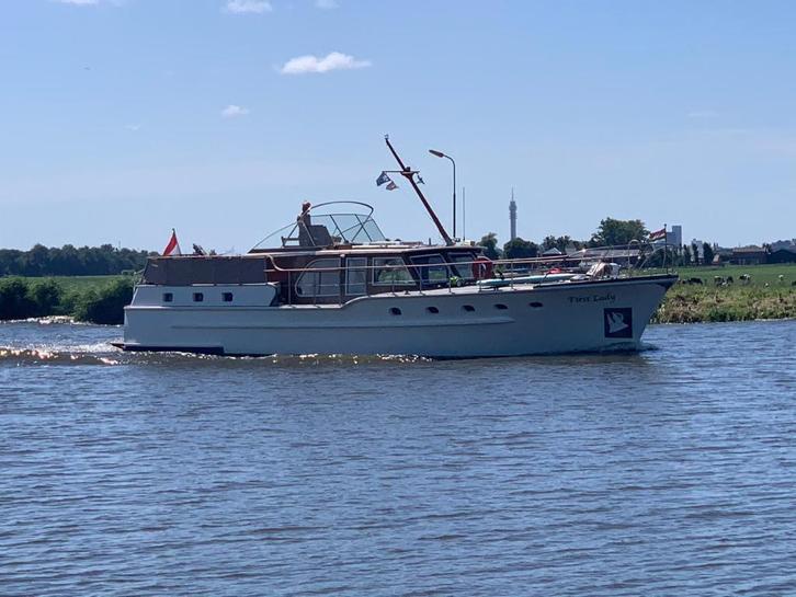 Motorjacht Feadship van lent, Watersport en Boten, Motorboten en Motorjachten, Gebruikt, Staal, 12 meter of meer, Diesel, Binnenboordmotor