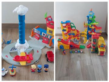 Little People auto's en vliegveld beschikbaar voor biedingen