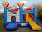 Springkasteel Superheld te huur - Weekendprijs, Ophalen of Verzenden, Zo goed als nieuw
