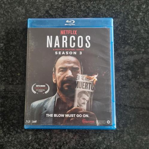 Narcos seizoen 3 blu ray serie NL, CD & DVD, Blu-ray, Comme neuf, Action, Enlèvement ou Envoi