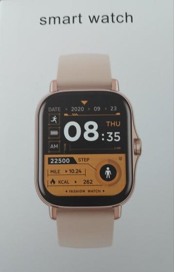 Montre connectée pour iPhone et Android couleur noire, Enlèvement, Neuf, Android