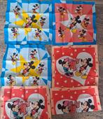 Mickey en Minnie zakdoeken 6stuks, Ophalen of Verzenden, Zo goed als nieuw