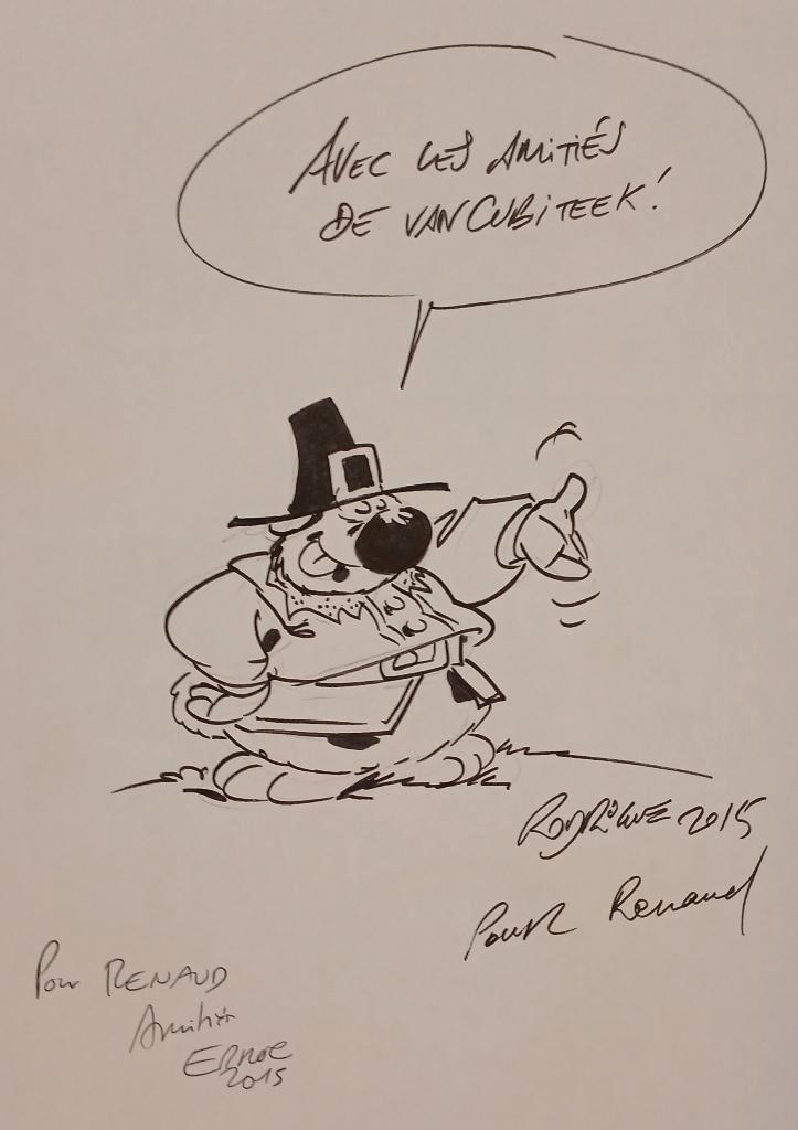 BD Cubitus 10 Dédicace EO Rodrigue Erroc, Livres, BD, Neuf, Une BD, Enlèvement ou Envoi