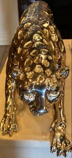 Luxe gouden panterbeeld - decoratiebeeld - zware kwaliteit, Ophalen