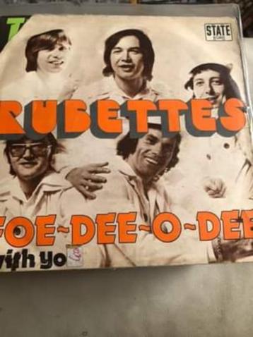 7" Les Rubettes, Foe dee o dee, Enlèvement ou Envoi, Utilisé, Rock and Roll
