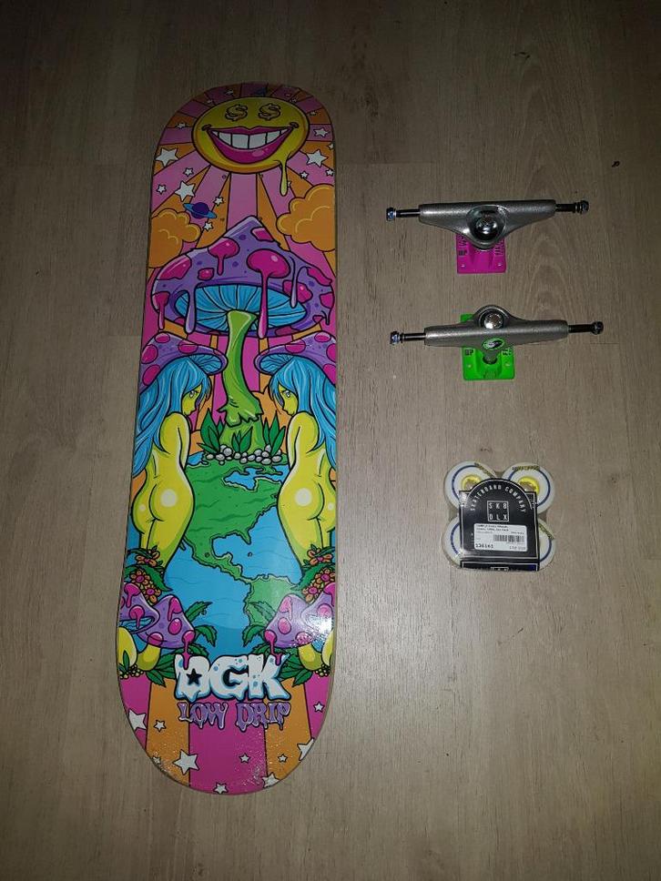 DGK Sunshine 8.25" skateboard, Sport en Fitness, Skateboarden, Nieuw, Skateboard, Ophalen of Verzenden