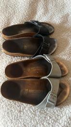 Instappers BIRKENSTOCK. (2 paar), Enlèvement, Porté, Sabots, Noir