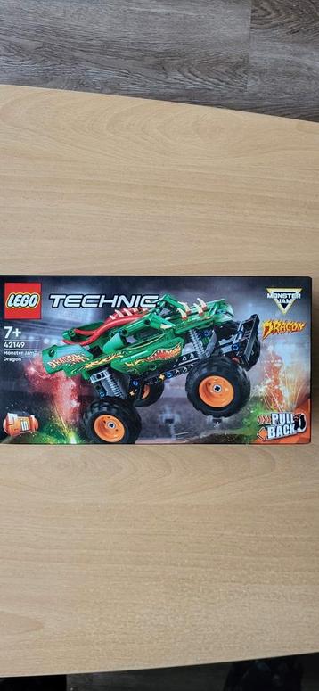 Lego Technics, 42149, Monster Jam Dragon, 217 stukjes beschikbaar voor biedingen