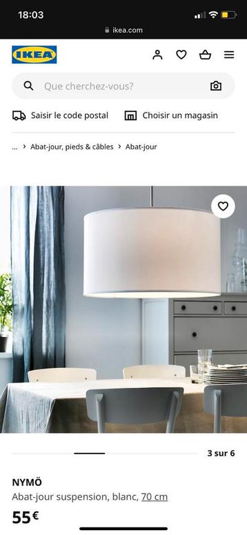 Set van 2 IKEA hanglampen