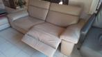 Natuzzi 3-zit zetel met elektrische relaxen, Huis en Inrichting, Ophalen, Driepersoons, Zo goed als nieuw, Rechte bank