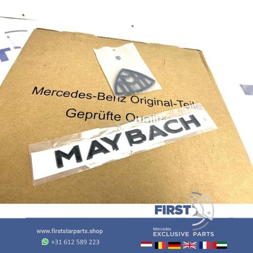 W223 MAYBACH LOGO SET (2x) LOGO ZWART Mercedes G63 A45S CLA4, Autos : Pièces & Accessoires, Carrosserie & Tôlerie, Mercedes-Benz