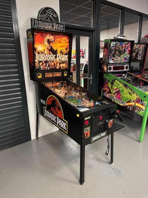 Magnifique flipper Data East Jurassic Park Pinball, Collections, Machines | Flipper (jeu), Utilisé, Imprimante matricielle, Data East