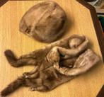 Bontmuts + Halsje, Ophalen, Zo goed als nieuw, Muts