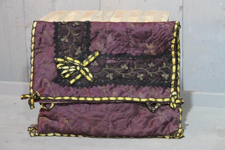 Oude Franse lingerie bewaar zak, Antiek en Kunst, Antiek | Woonaccessoires, Ophalen of Verzenden