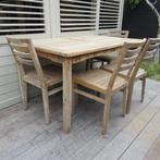 tafel en 4 stoelen, Ophalen