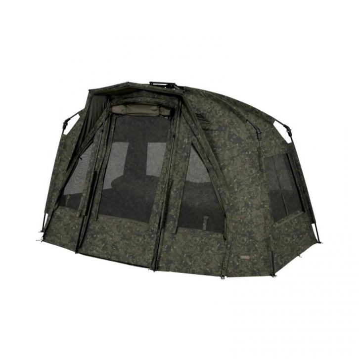 Bivvy Trakker Tempest Rs100 Camou NIEUW + schedelkap.camou., Watersport en Boten, Hengelsport | Karpervissen, Nieuw, Overige typen