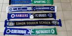 5 oude Club Brugge sjaals voor verzamelaars, Verzamelen, Verzenden, Zo goed als nieuw, Vaantje of Sjaal