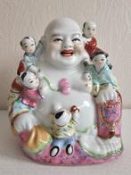 Lachende Boeddha Chinees Porselein, Budai ,Feng Shui, China, Verzenden