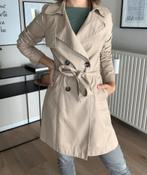 Trenchcoat XS - 100% katoen, Vêtements | Femmes, Vestes | Été, Enlèvement ou Envoi, Beige, H&M Divided, Comme neuf