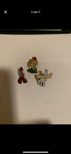 Lot van 3 retro pins van Kuifje, Verzamelen, Ophalen of Verzenden, Zo goed als nieuw