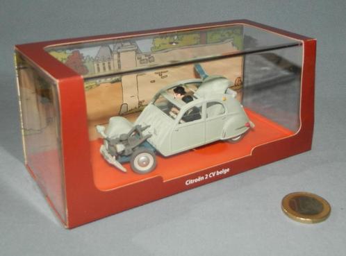 Moulinsart 1/43 : La Citroën 2cv Cassée (Tintin Castafiore), Hobby & Loisirs créatifs, Voitures miniatures | 1:43, Neuf, Voiture