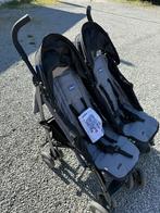 dubbele reisbuggy/plooibuggy Chicco, Kinderen en Baby's, Buggy's, Ophalen, Zo goed als nieuw, Verstelbare rugleuning