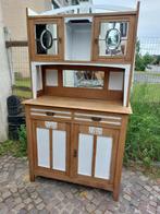 Prachtig antiek dressoir, massief, vintage, Ophalen, Zo goed als nieuw