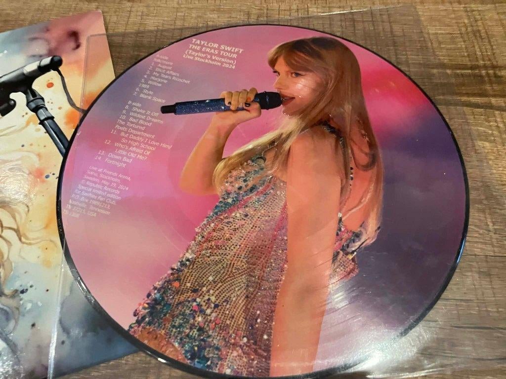 Taylor Swift – Live Stockholm 2024 - Picture Disc., Cd's en Dvd's, Vinyl | Pop, Ophalen of Verzenden, 2000 tot heden, Zo goed als nieuw
