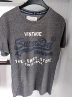 T-shirt Vintage SuperDry M, Gedragen, Grijs, Super dry, Maat 48/50 (M)