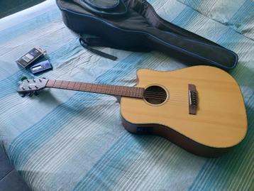 Cort elektrisch-akoestische gitaar, Muziek en Instrumenten, Ophalen, Zo goed als nieuw